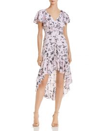 Aidan by Aidan Mattox High Low Ruffled Chiffon Dress at Bloomingdales